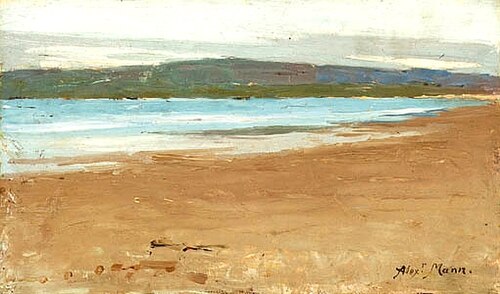 Along the shore, Tangier, , Alexander Mann