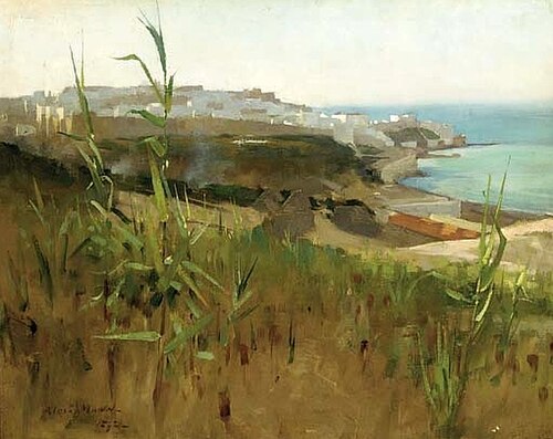 Tangier from the Dunes, , Alexander Mann