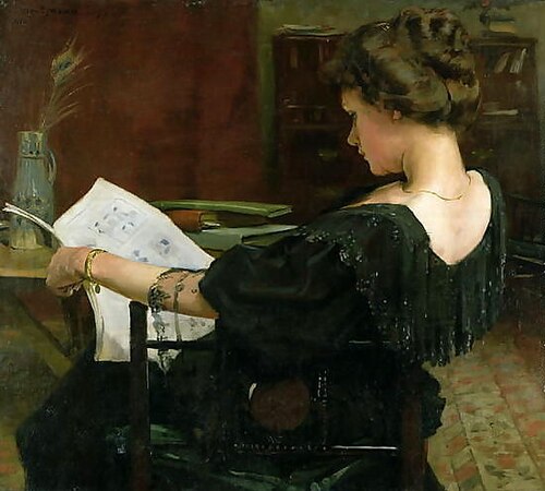 Portrait of Helen Gow, , Alexander Mann
