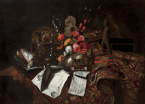 Vanitas, 1660, Cornelis Norbertus Gysbrechts