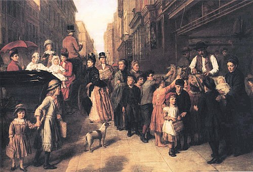 Poverty and Wealth, 1888, William Powell Frith