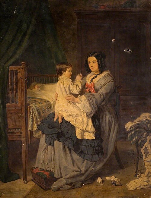 Mother and Child, , William Powell Frith