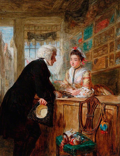 The Beautiful Grisette, 1853, William Powell Frith