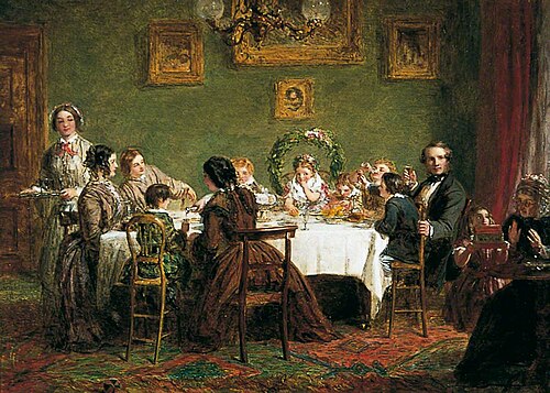 Study for 'Many Happy Returns of the Day', 1854, William Powell Frith