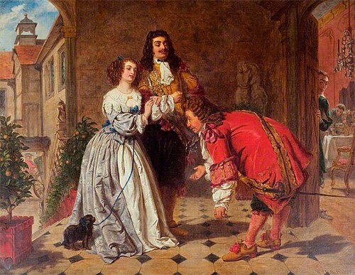 Monsieur Jourdain Receiving His Guests (from Molière's 'Le Bourgeois Gentilhomme'), 1860, William Powell Frith