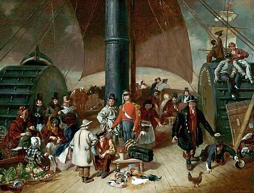 Eastham Ferry Boat, 1862, William Powell Frith