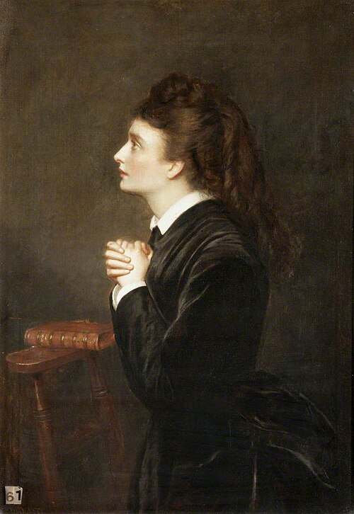 Prayer, 1878, William Powell Frith