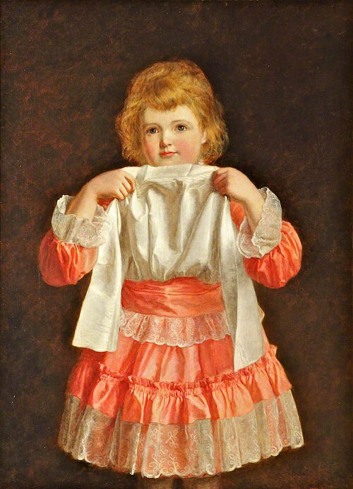 The New Frock, 1889, William Powell Frith