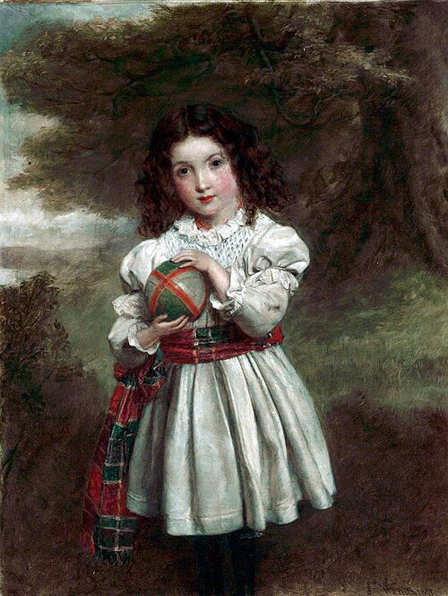 Portrait of a Young Girl (Janet Butters), 1891, William Powell Frith