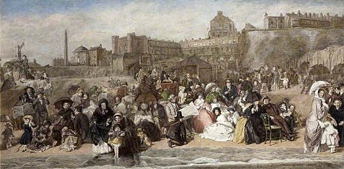 Life at the Seaside, 1905, William Powell Frith