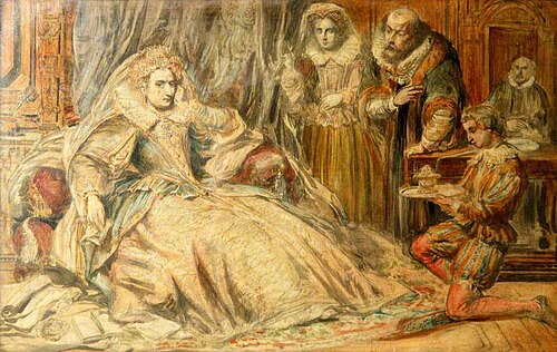 Elizabeth I and Courtiers, , William Powell Frith