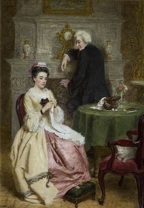Sterne and the French Innkeeper's Daughter, , William Powell Frith