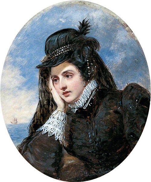 L'adieu de Marie Stuart, 1893, William Powell Frith