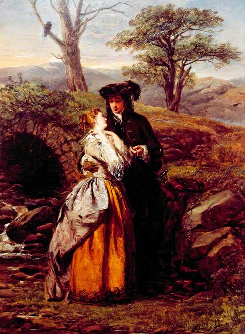 The Bride of Lammermoor (from Sir Walter Scott's novel), 1852, William Powell Frith