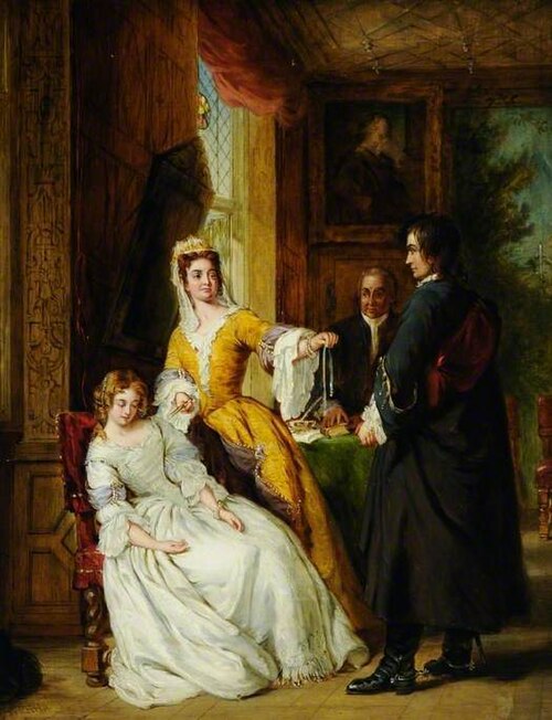 The Bride of Lammermoor (from the novel by Walker Scott), , William Powell Frith