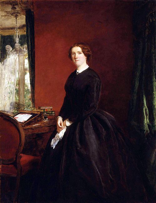 Mary Elizabeth Braddon, 1865, William Powell Frith