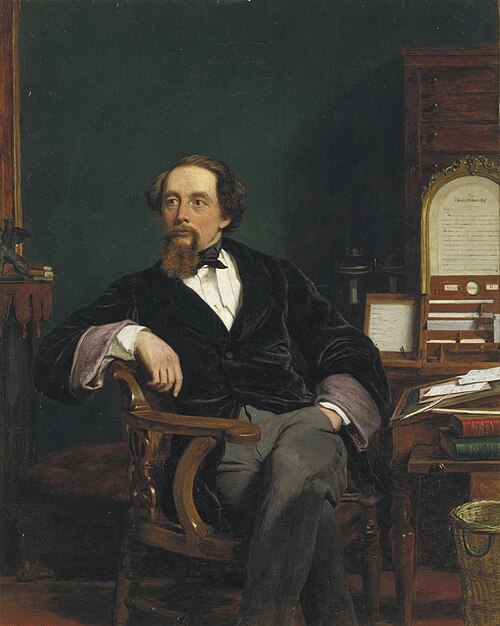 Charles Dickens in his Study, 1859, William Powell Frith
