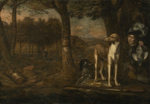 After the Hunt, 1658, Govert Dircksz Camphuysen