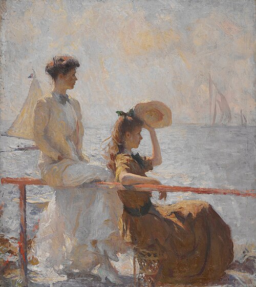 Summer Day, 1911, Frank Weston Benson