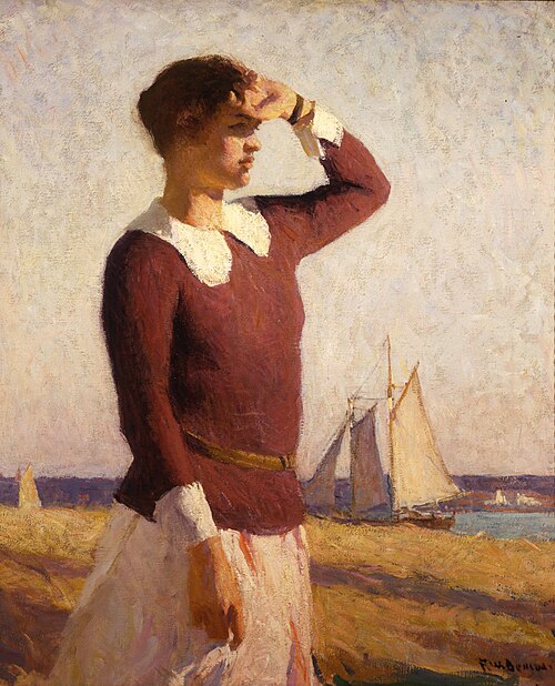 The Watcher, 1921, Frank Weston Benson