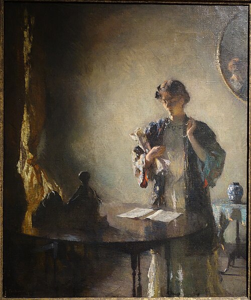 Figure in a Room, , Frank Weston Benson