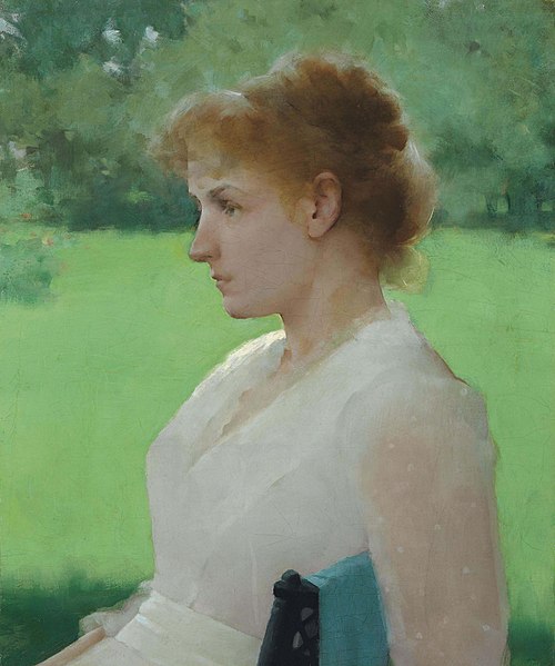 In Summer, 1887, Frank Weston Benson