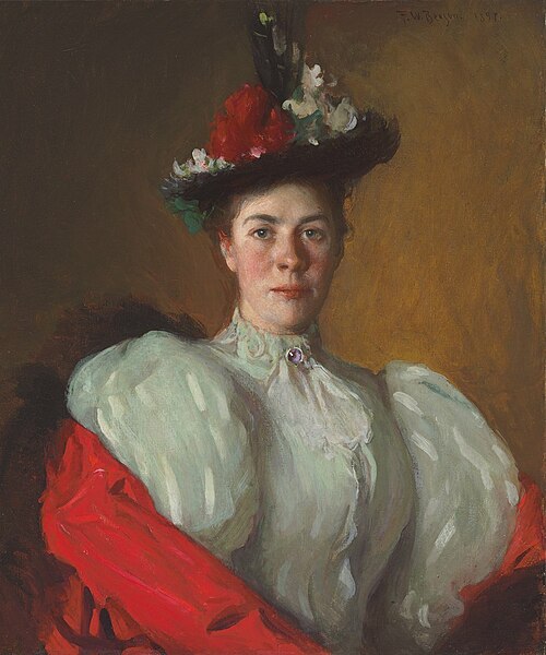 Porträt der Katherine Cavenaugh, 1897, Frank Weston Benson