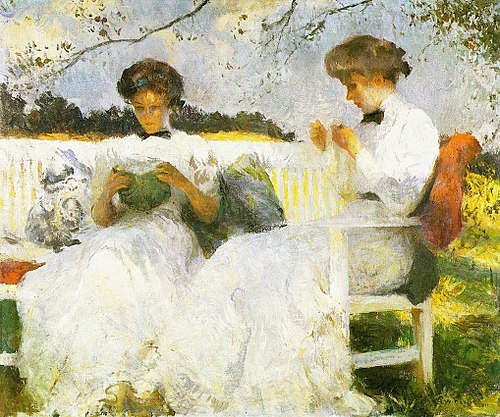 Afternoon in September, 1913, Frank Weston Benson