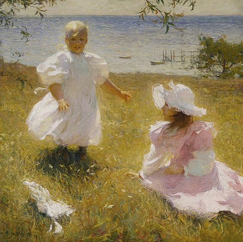 The sisters, 1899, Frank Weston Benson