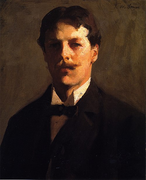 Selbstporträt, 1898, Frank Weston Benson