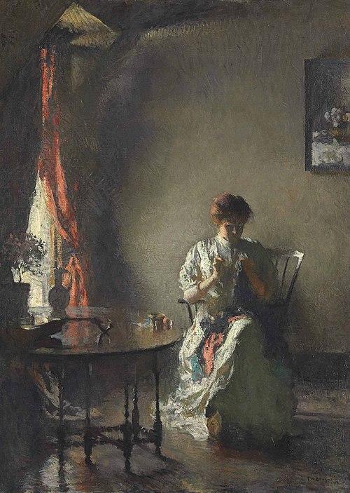 The Seamstress, 1913, Frank Weston Benson