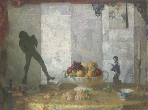 Still Life Decoration, 1922, Frank Weston Benson