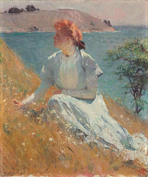 Margaret ( Gretchen ) Strong, 1909, Frank Weston Benson