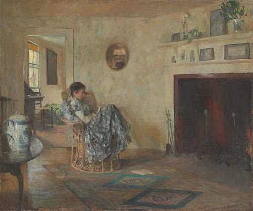 Rainy Day, 1906, Frank Weston Benson