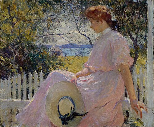 Eleanor, 1907, Frank Weston Benson