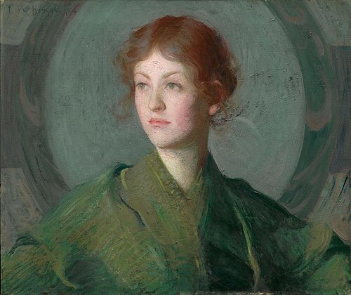 Decorative Head, 1894, Frank Weston Benson