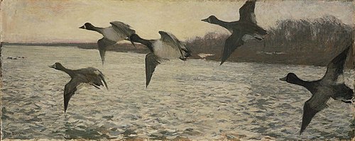 Early Morning, 1899, Frank Weston Benson