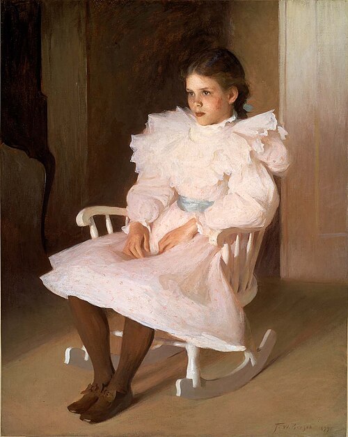 Gertrude, 1899, Frank Weston Benson