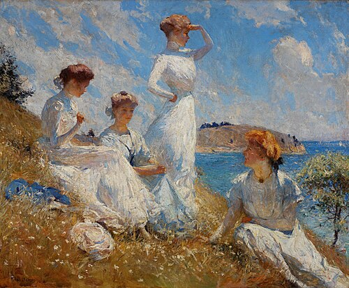 Summer, 1909, Frank Weston Benson