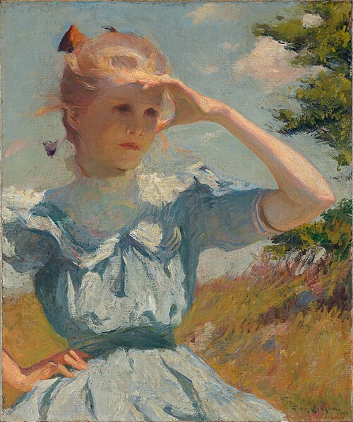Eleanor, 1901, Frank Weston Benson