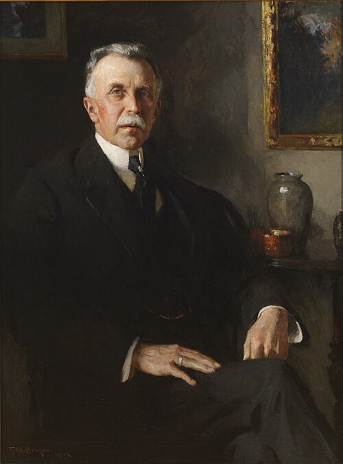 Portrait of Isaac C. Bates, Esq., 1906, Frank Weston Benson