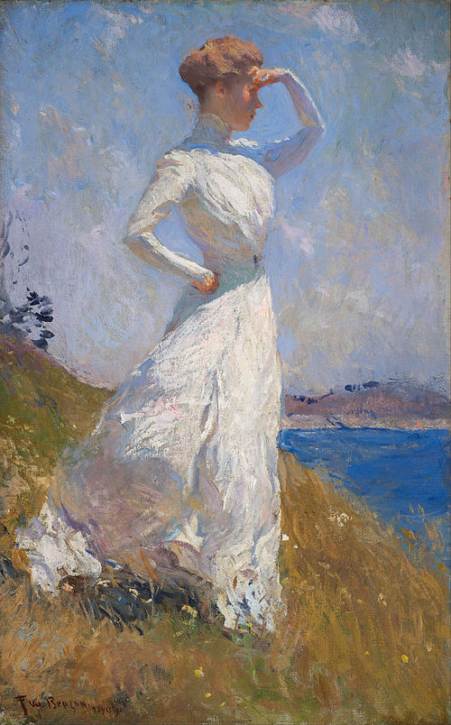 Sunlight, 1900, Frank Weston Benson
