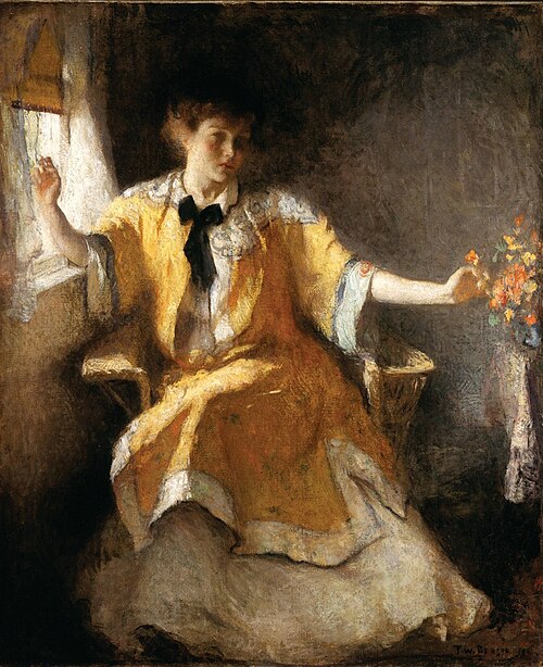 Young Girl by a Window, 1911, Frank Weston Benson