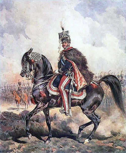 Portret księcia Józefa na koniu (obraz Juliusza Kossaka), 1897, Juliusz Kossak