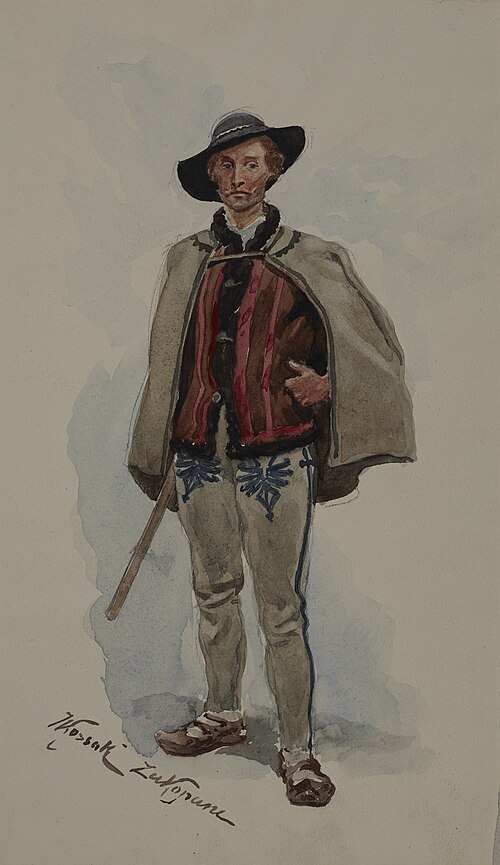 Highlander from Zakopane, , Juliusz Kossak