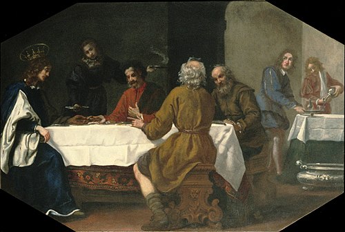 St. Louis of France Visiting an Alms House, , Jacopo Vignali