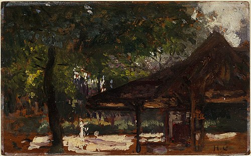 Étude pour le Cercle de l'île de Puteaux, 1907, Henri Gervex