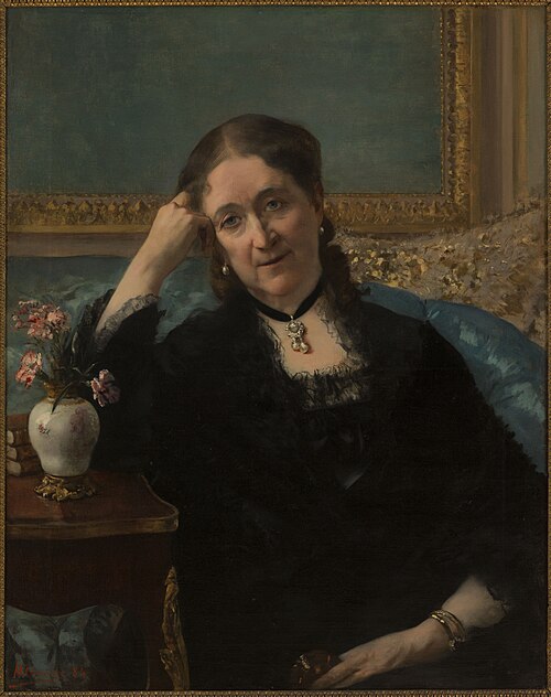 Portrait de Madame Blerzy, 1884, Henri Gervex
