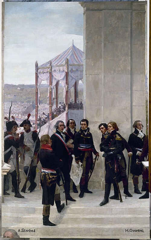 Le Panorama du siècle : Fête de la Fédération 1790 - La Convention 1792, 1889, Henri Gervex
