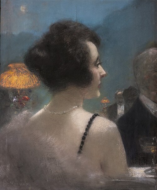 An Elegant Lady, , Henri Gervex